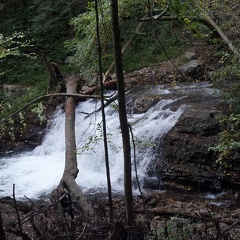 Beautiful waterfall i saw on my hike friday.