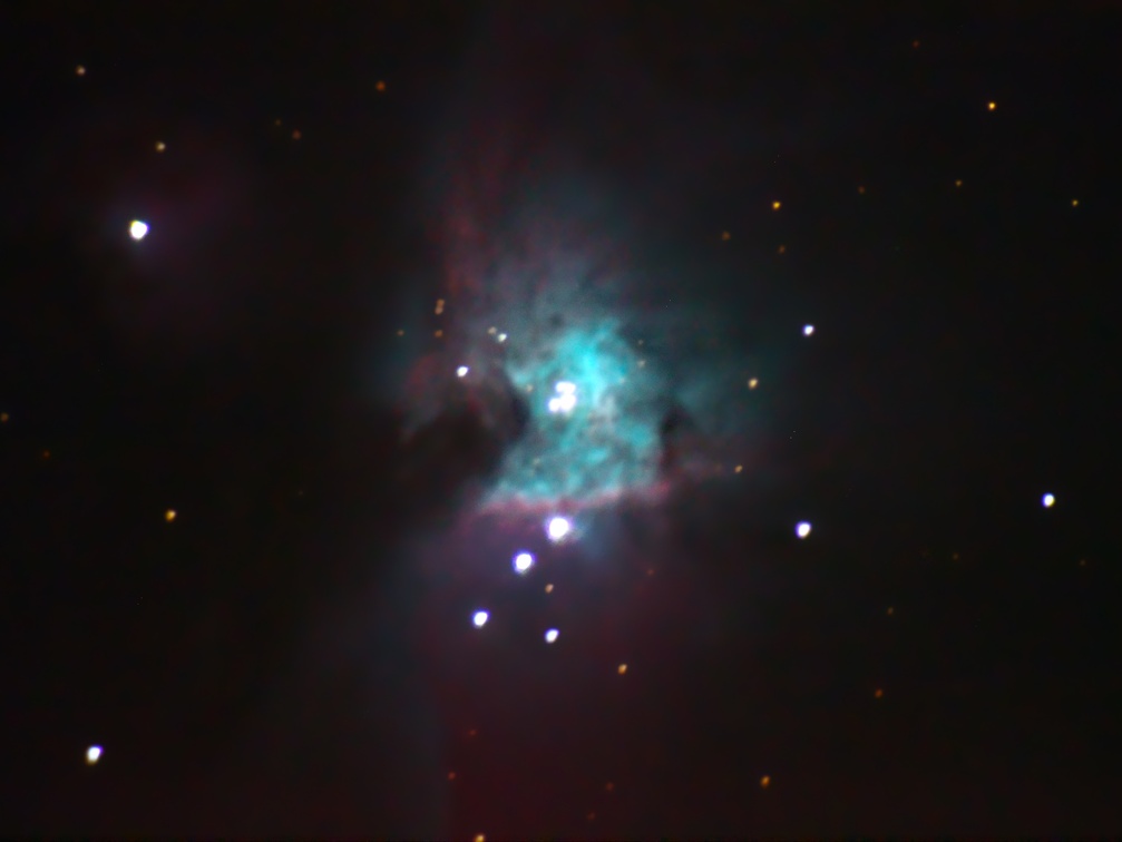 Orion Nebula - Core Details & Trapezium
